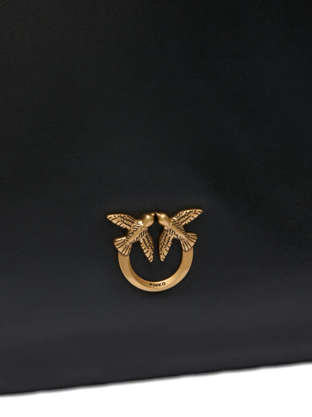 PINKO Mini-tas met logodetail Zwart