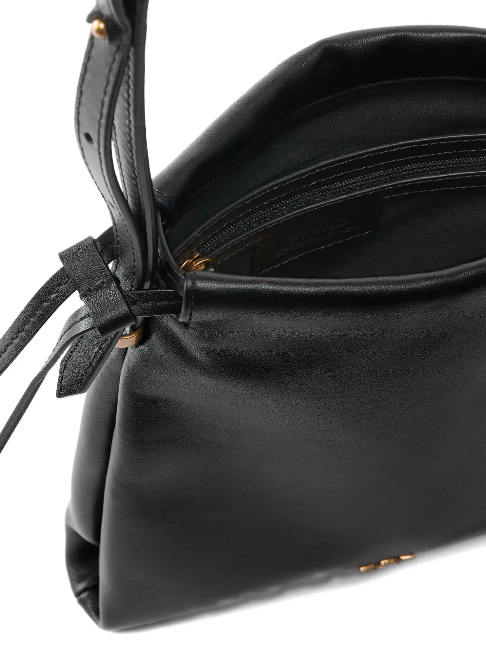 PINKO Mini-tas met logodetail Zwart