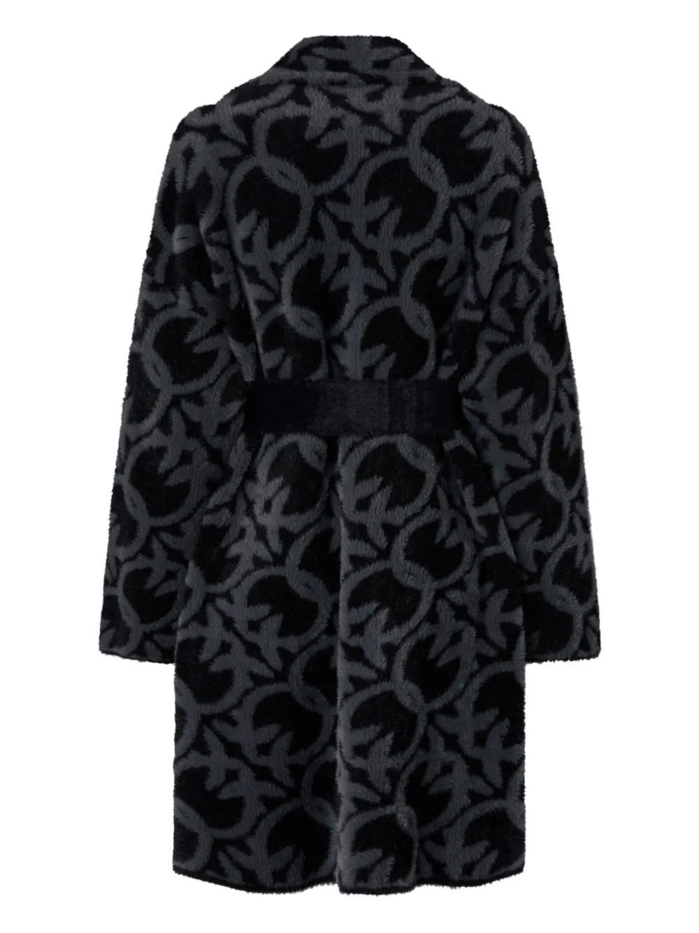 PINKO pattern belted coat | Single Breasted Coats | Image 2