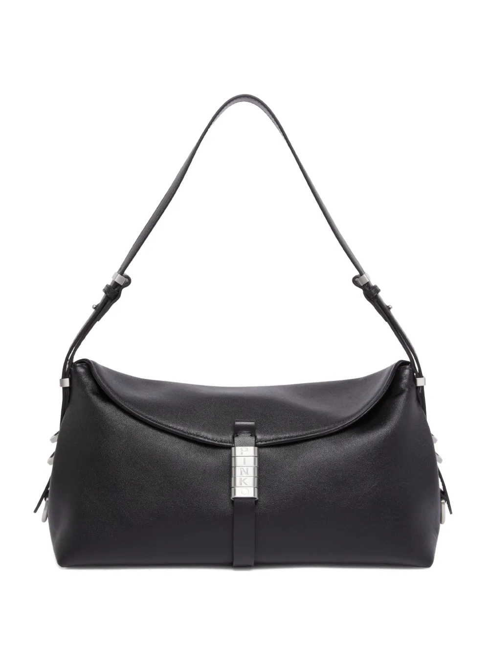 PINKO medium leather saddle bag shoulder bag