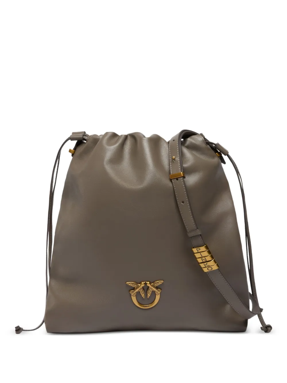 PINKO Borsa tote in pelle - Grigio