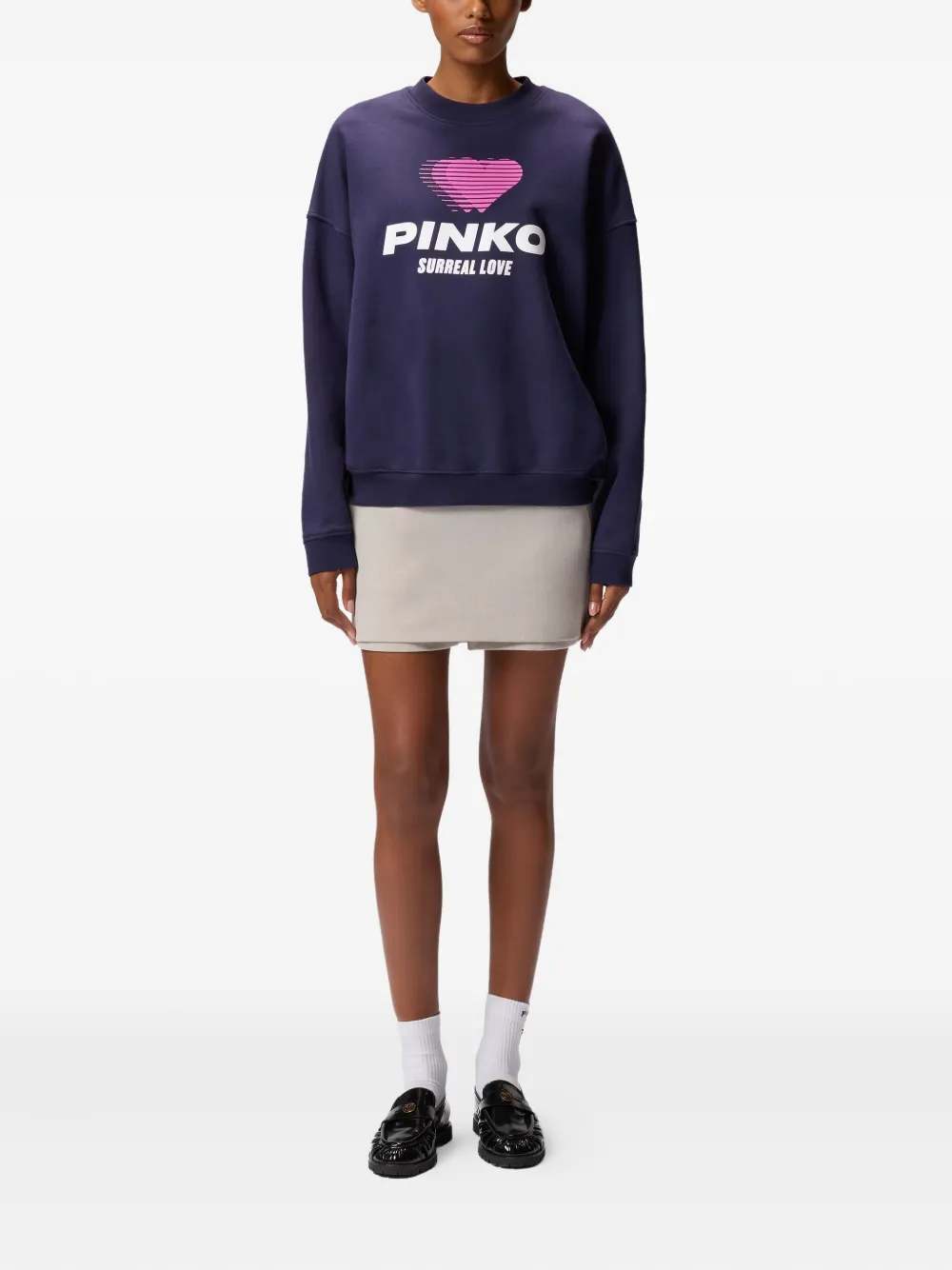 PINKO heart-print sweatshirt | Sweaters | Image 2