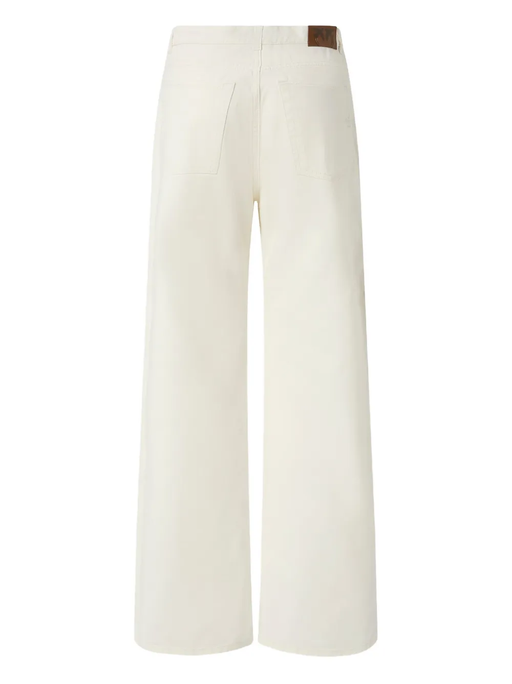 PINKO zip-detail jeans Wit