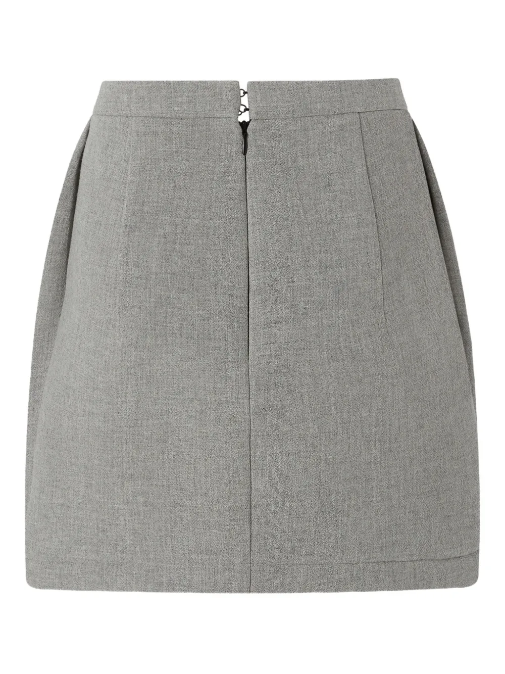 PINKO pleated mini skirt Grijs