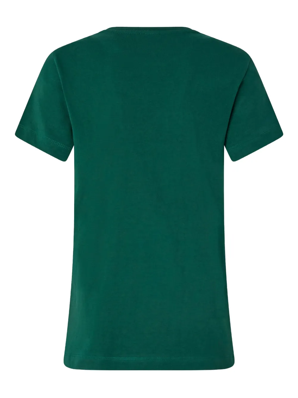 PINKO embroidered cotton T-shirt Groen