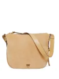 PINKO suede zip-fastening cross body bag - Brown