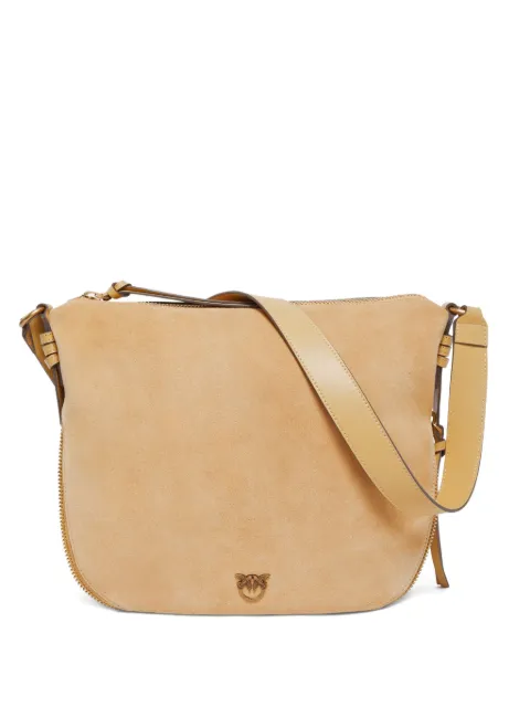 PINKO suede zip-fastening cross body bag