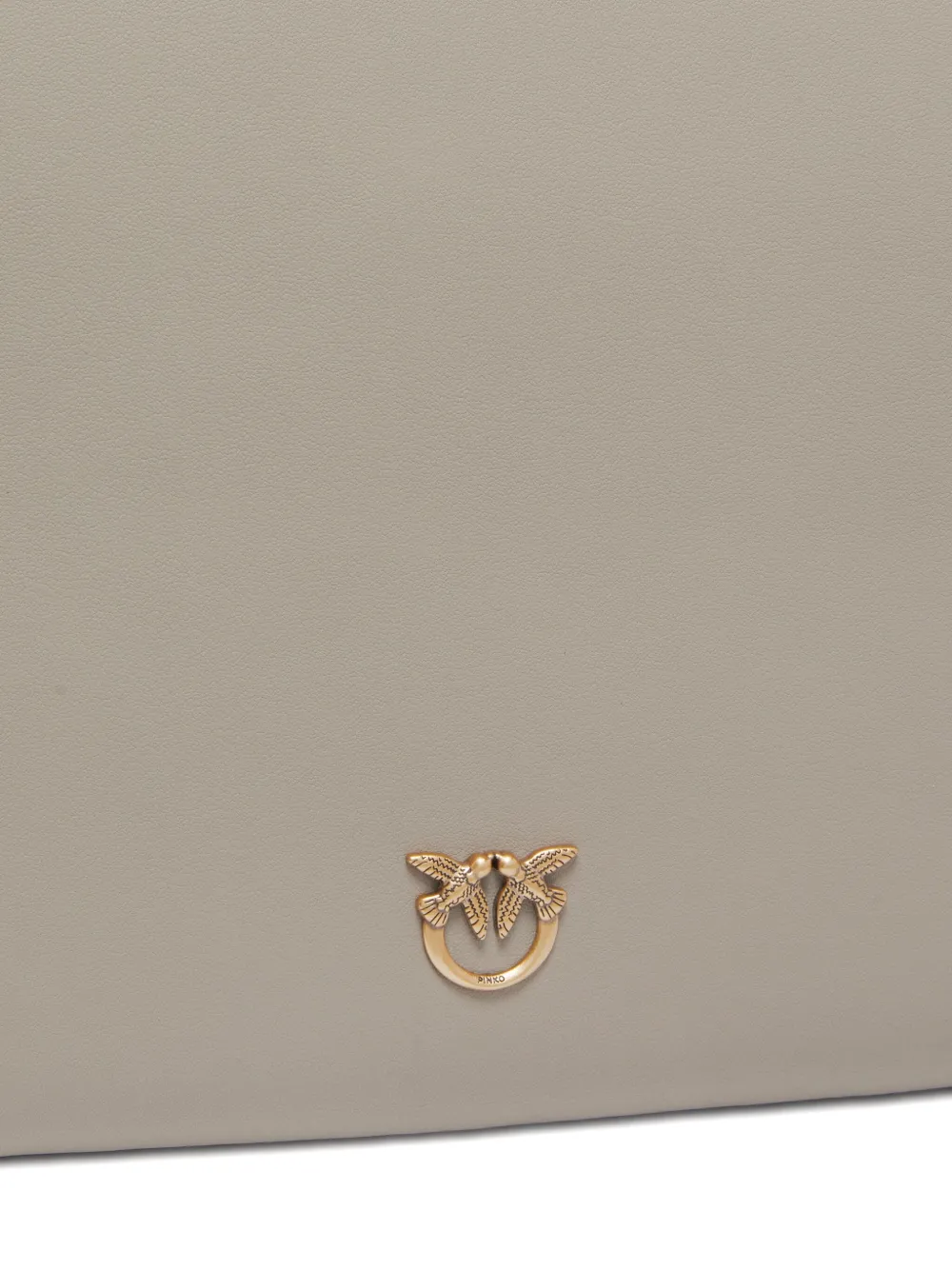 PINKO Leren crossbodytas Bruin