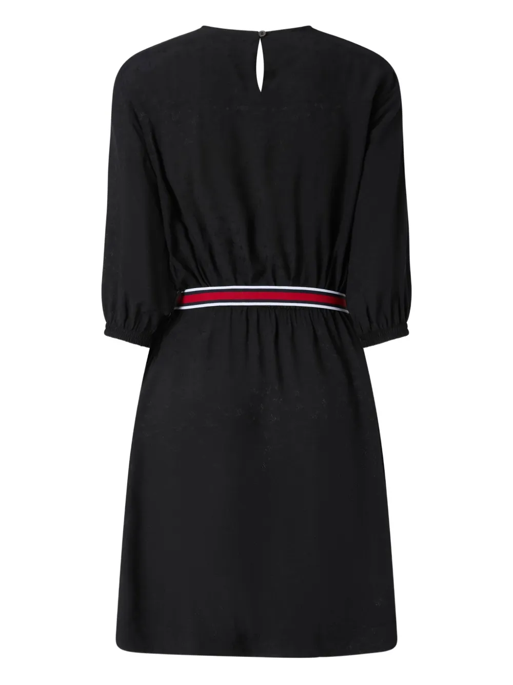PINKO Surimi belted mini dress - Zwart