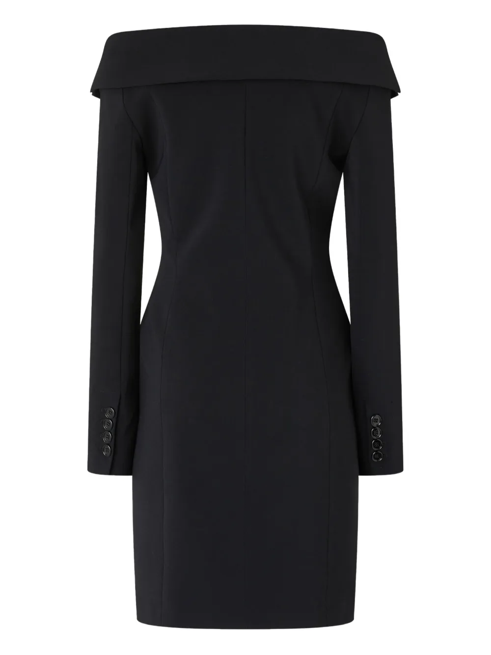 PINKO Abito midi con spalle scoperte - Nero