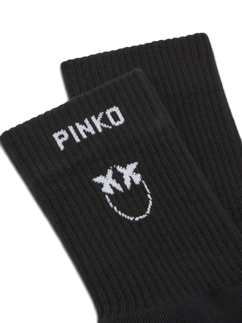 PINKO Sokken met logo Zwart