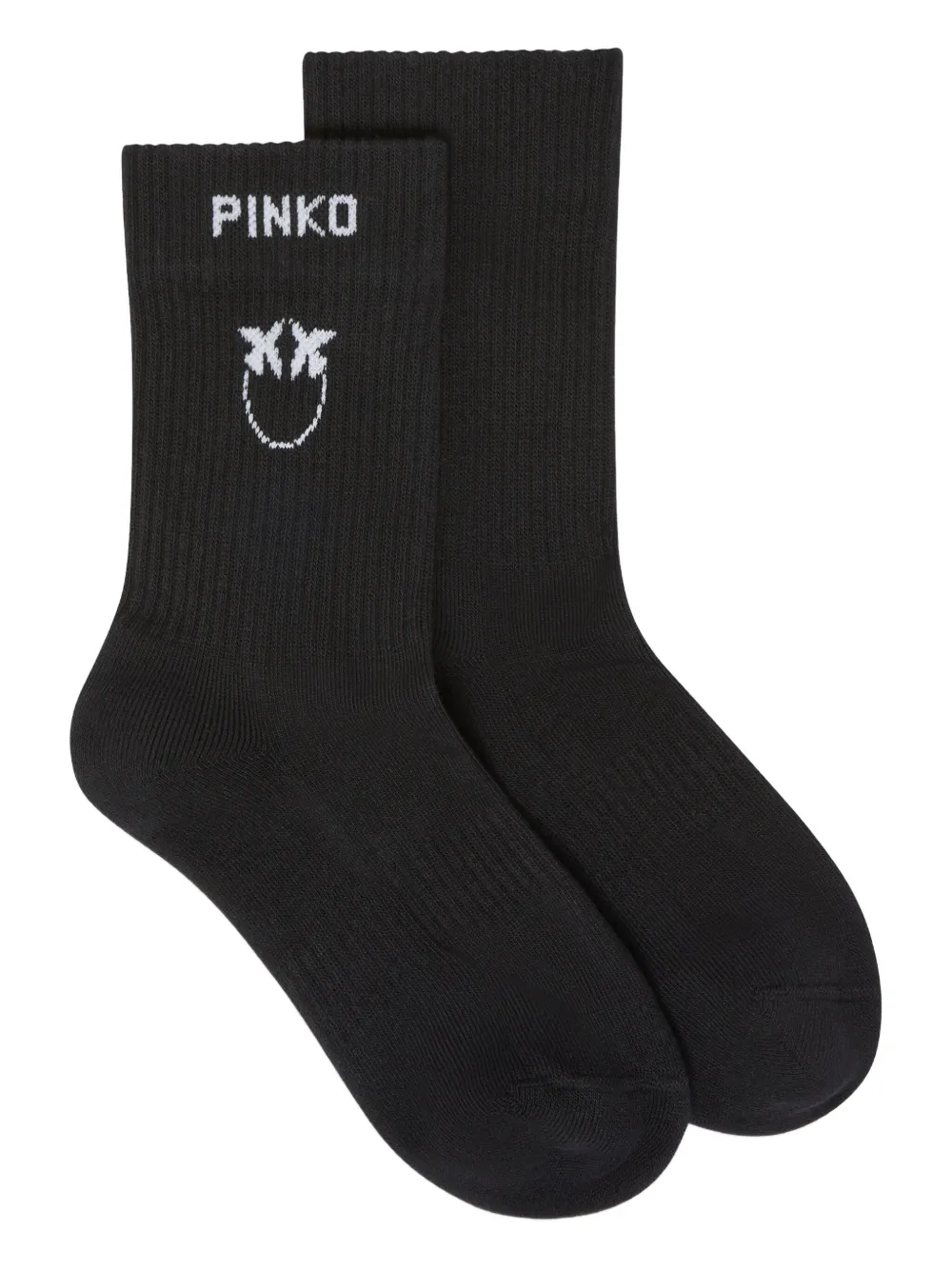 PINKO Sokken met logo Zwart