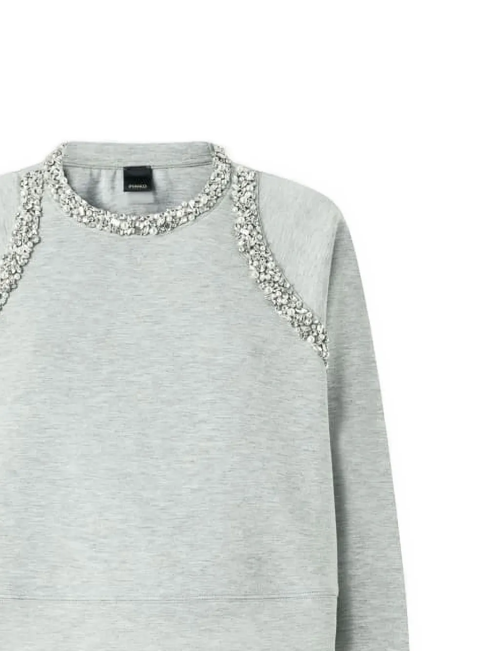 PINKO embellished-neckline sweatshirt | Sweaters | Image 2