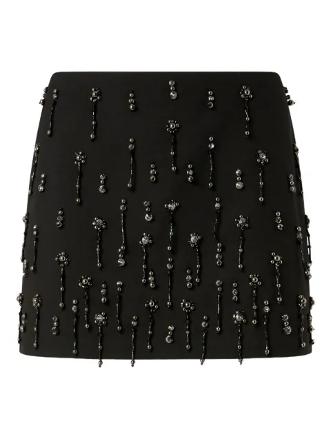 PINKO beaded-embellished mini skirt
