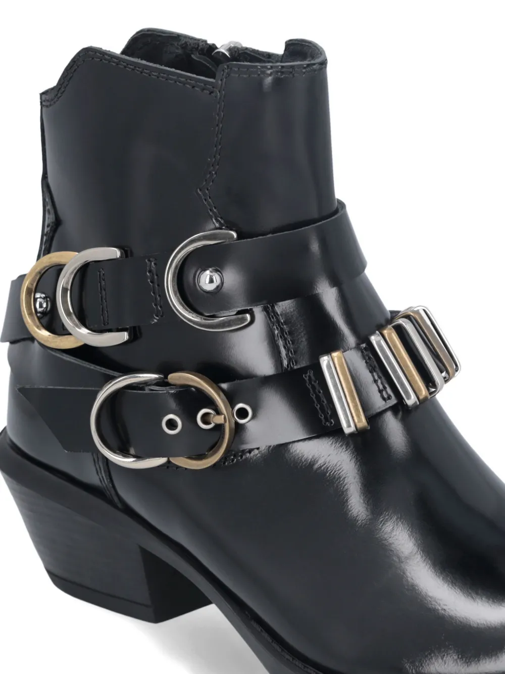 PINKO 50 mm laarzen met gesp Zwart