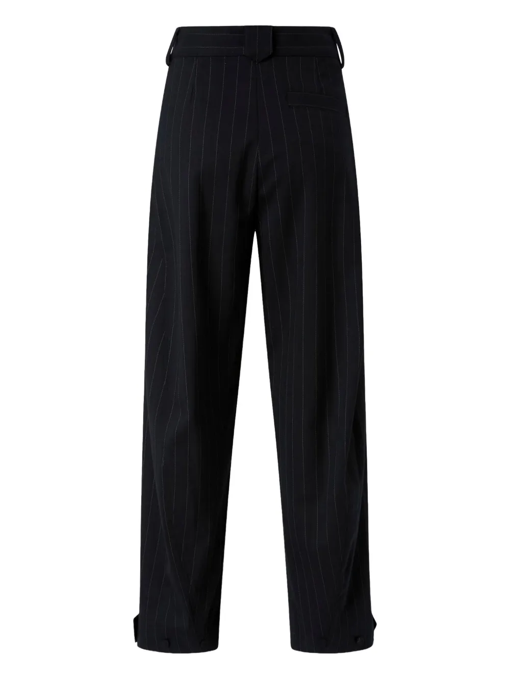 PINKO pinstripe trousers - Zwart