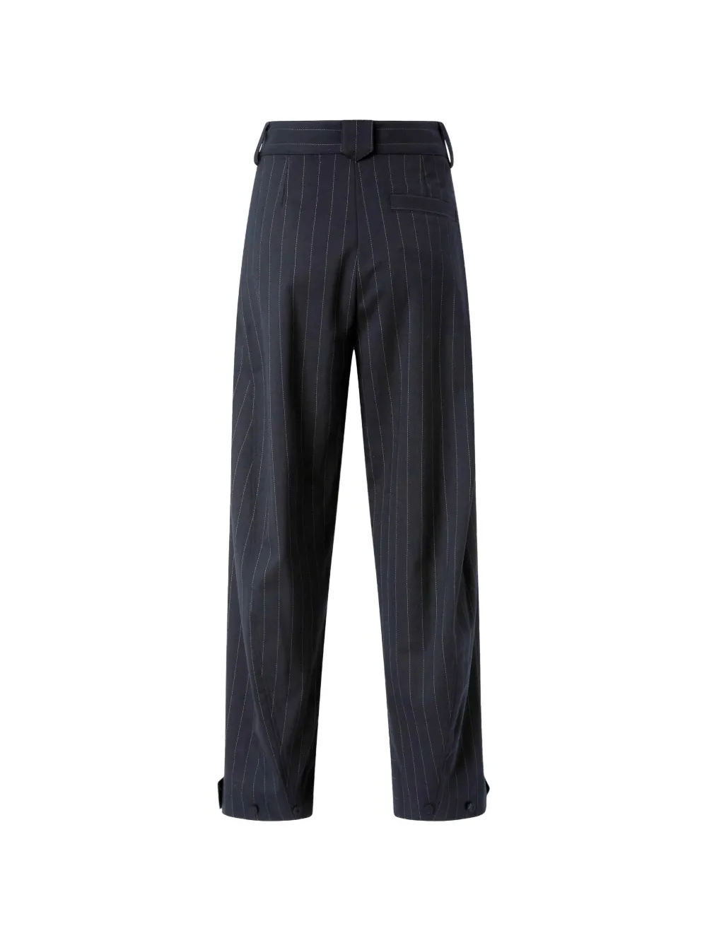 PINKO Broek met krijtstreep Zwart