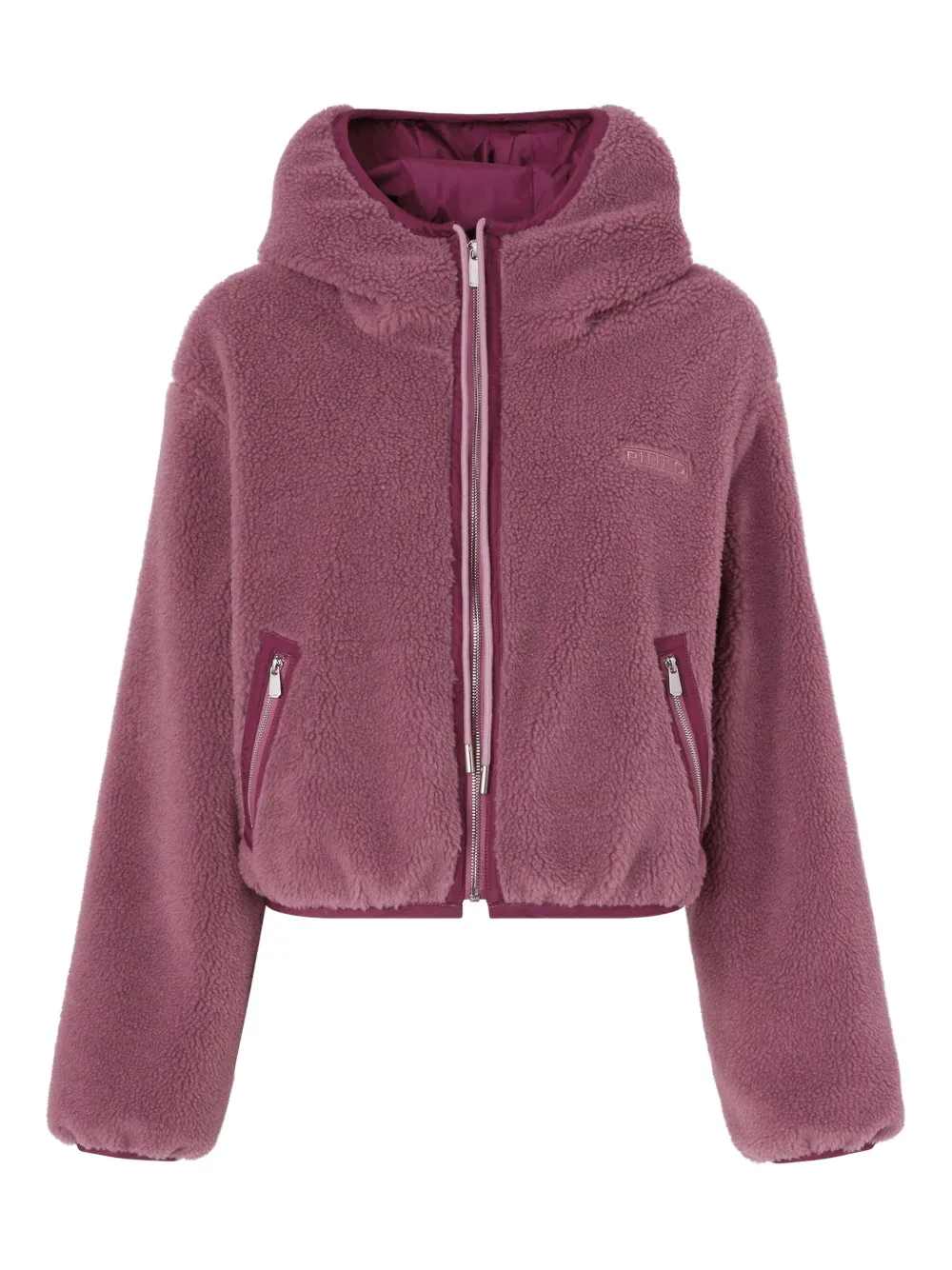 PINKO hooded zip top | Purple | Image 1