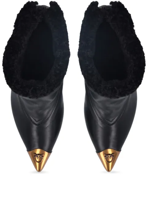 PINKO 90mm logo boots