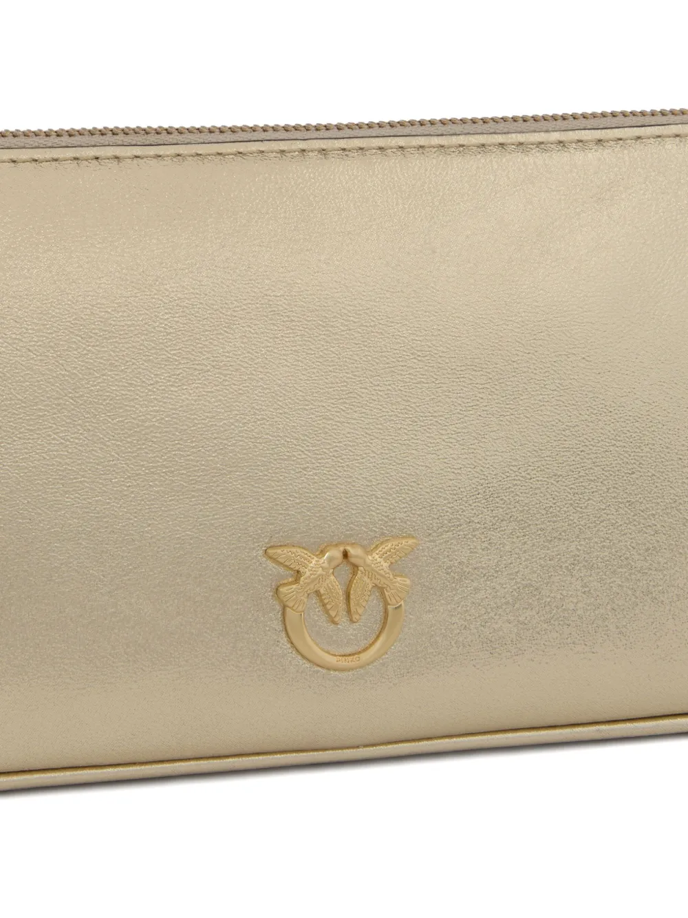 PINKO Love Birds schoudertas met detail Goud