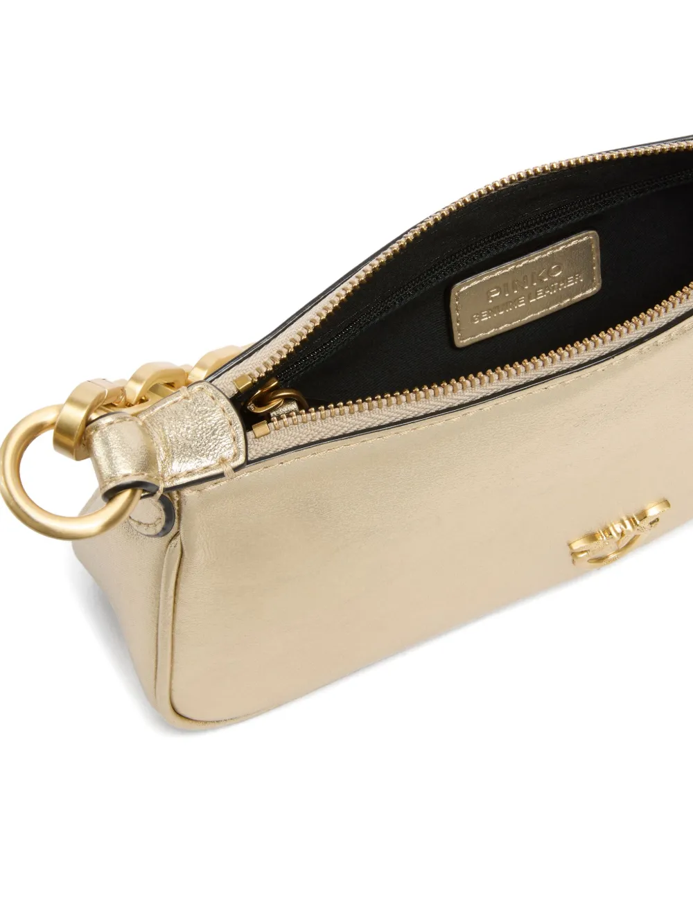 PINKO Love Birds schoudertas met detail Goud