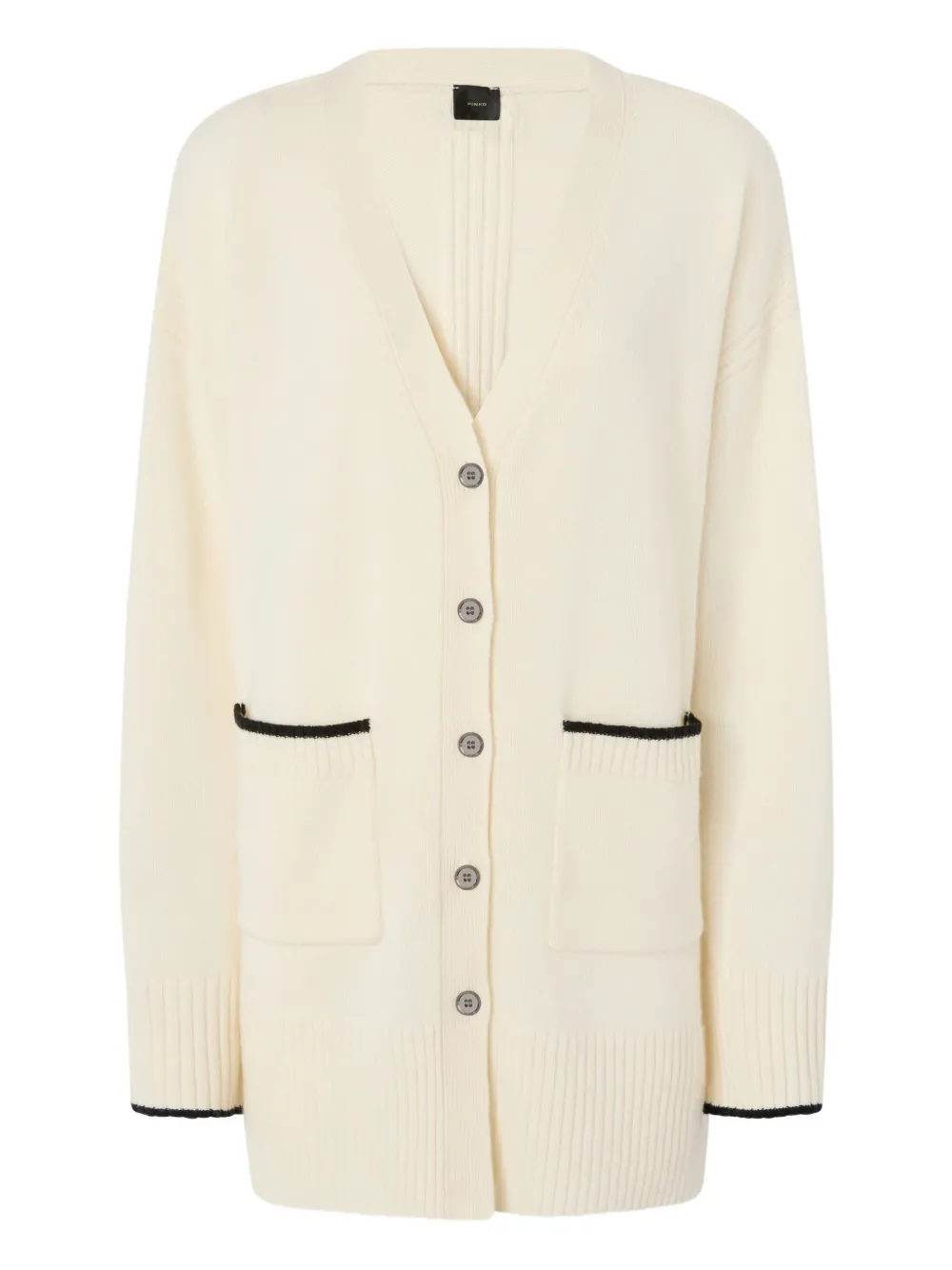PINKO Tasmania button cardigan | White | Image 1