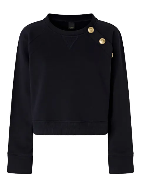 PINKO sudadera con detalle de botones