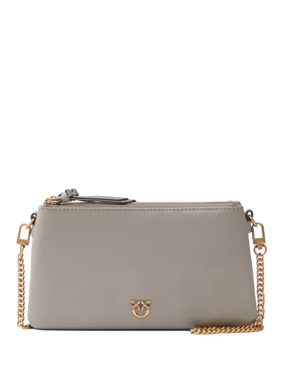 double-zip chain mini bag