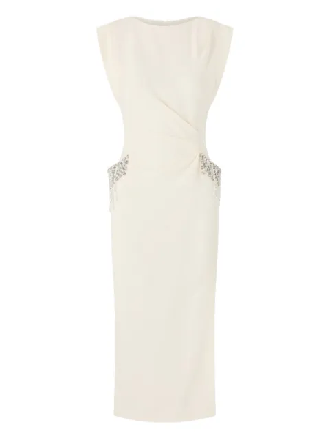 PINKO kjole med draperet detalje