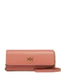PINKO chain-strap leather wallet - Neutrals
