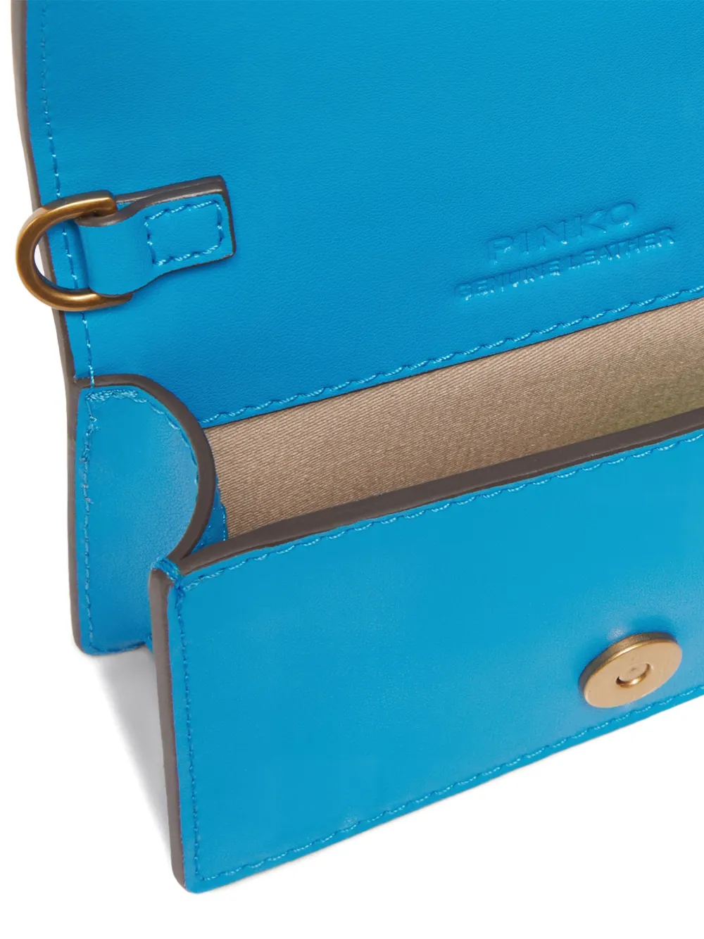 PINKO Leren tas Blauw