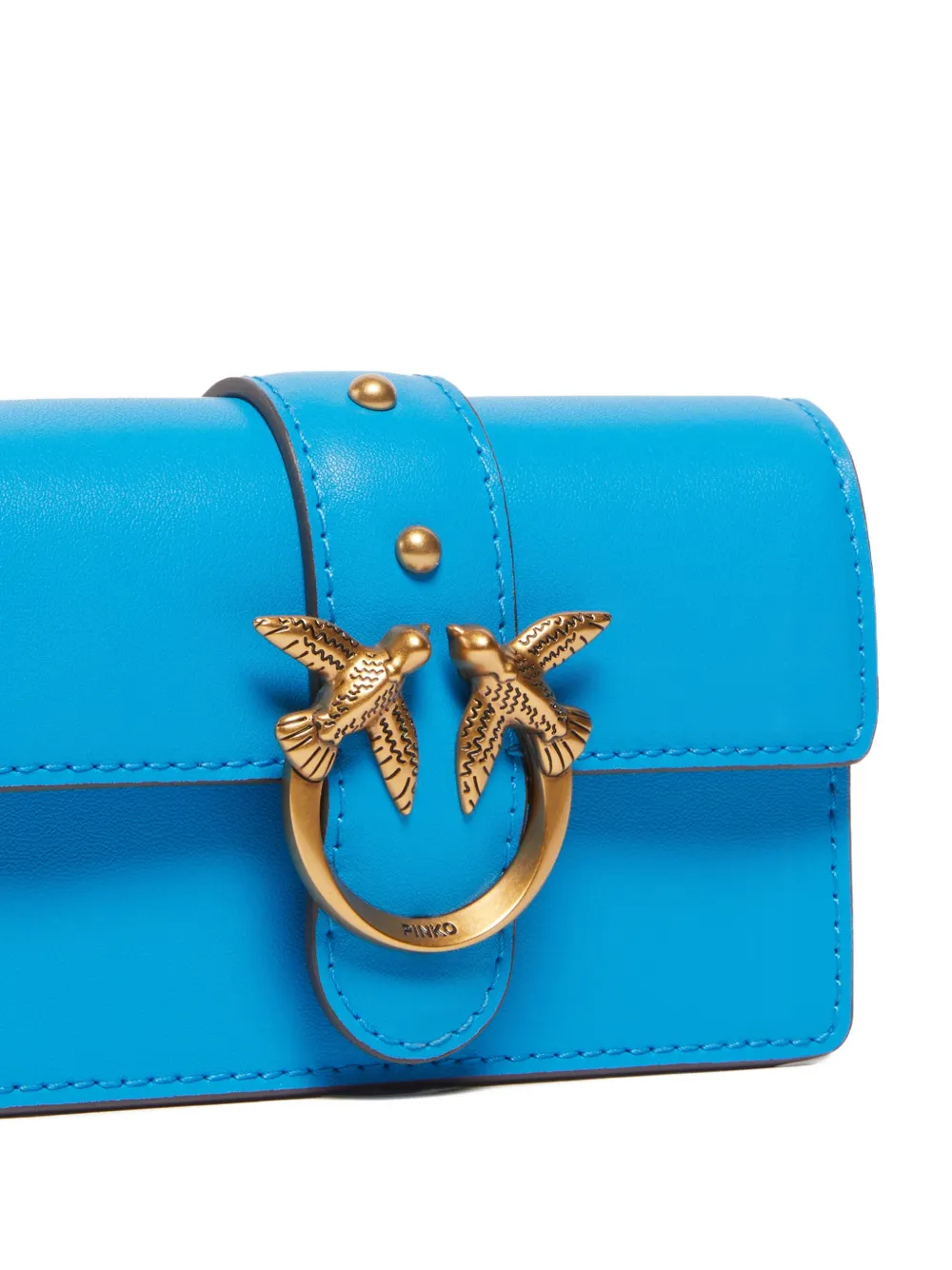 PINKO Leren tas Blauw