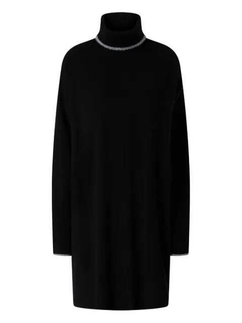 PINKO Fogo roll-neck mini dress
