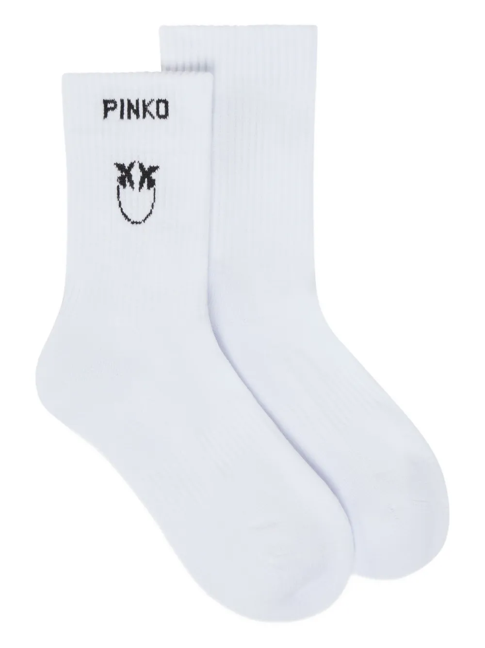 PINKO Sokken met logo-jacquard Wit