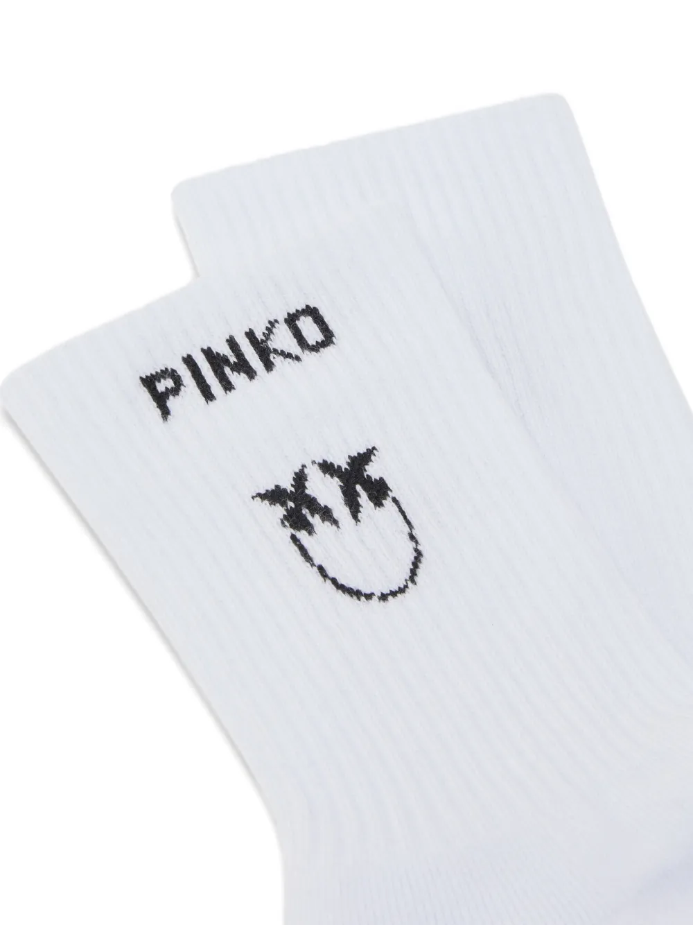 PINKO Sokken met logo-jacquard Wit