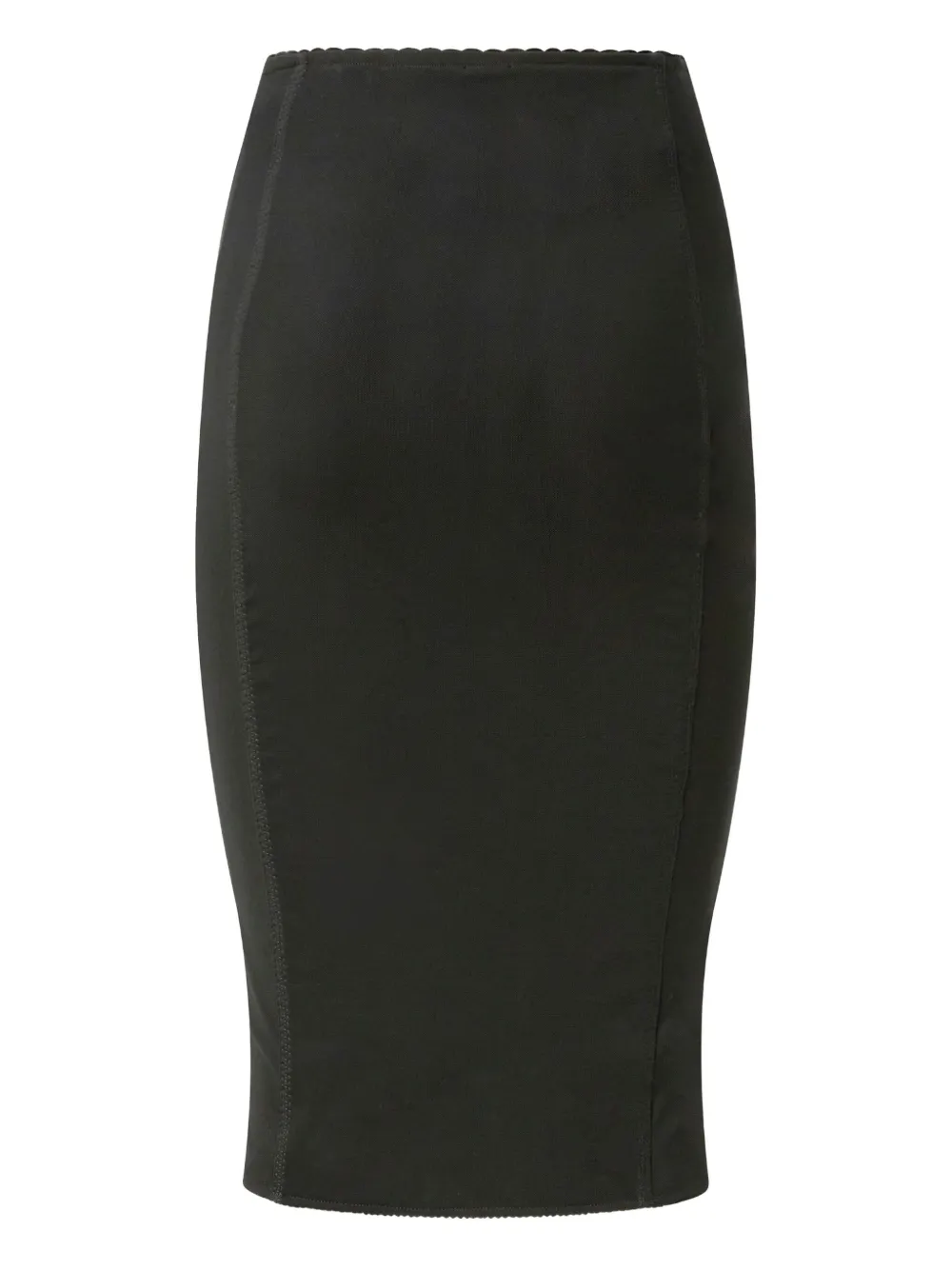 PINKO Kokerrok met naaddetail - Zwart