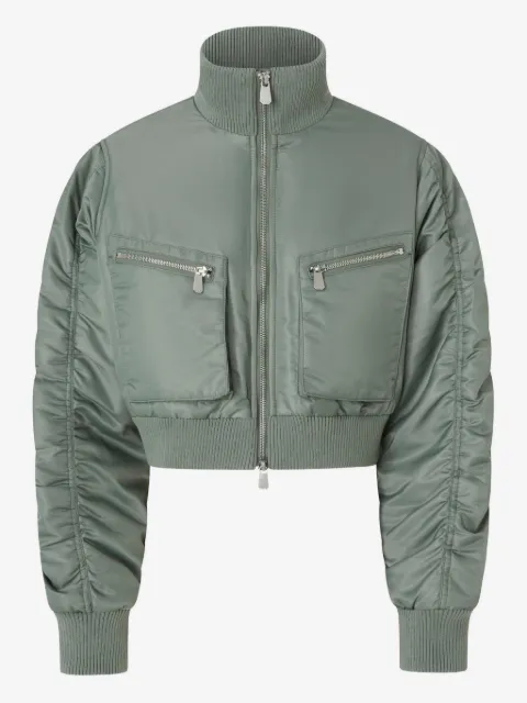 PINKO high-neck zip-front jacket