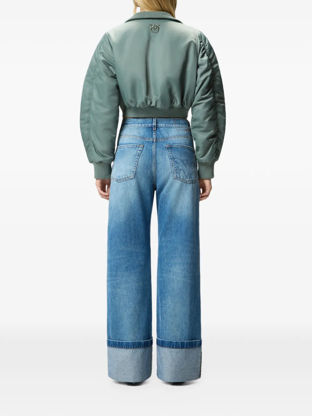 PINKO Jack met hoge hals Groen