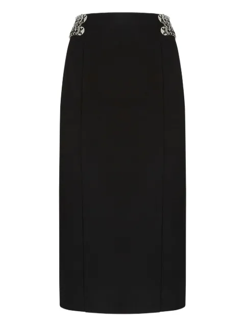 PINKO chain-embellished pencil skirt
