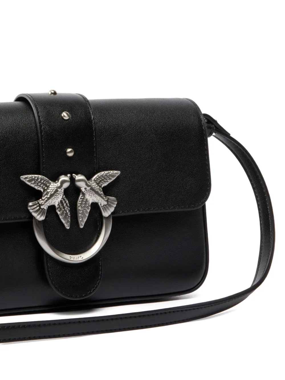Pinko Classic Love Bag Slouchy Shoulder Bag In Black