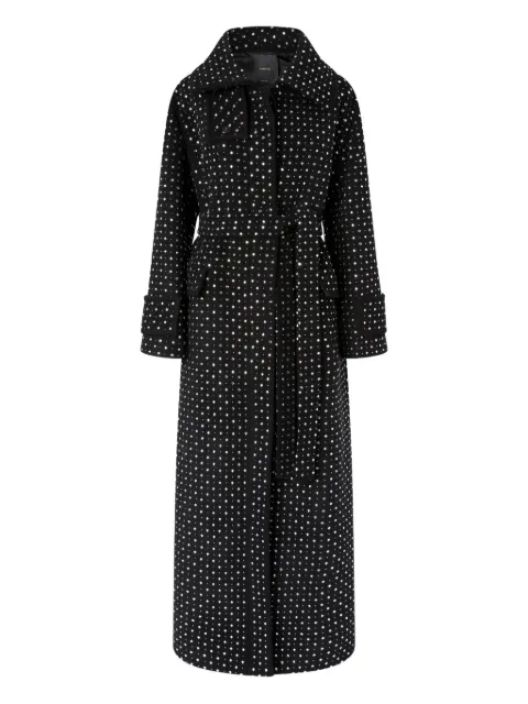 PINKO crystal-embellished coat