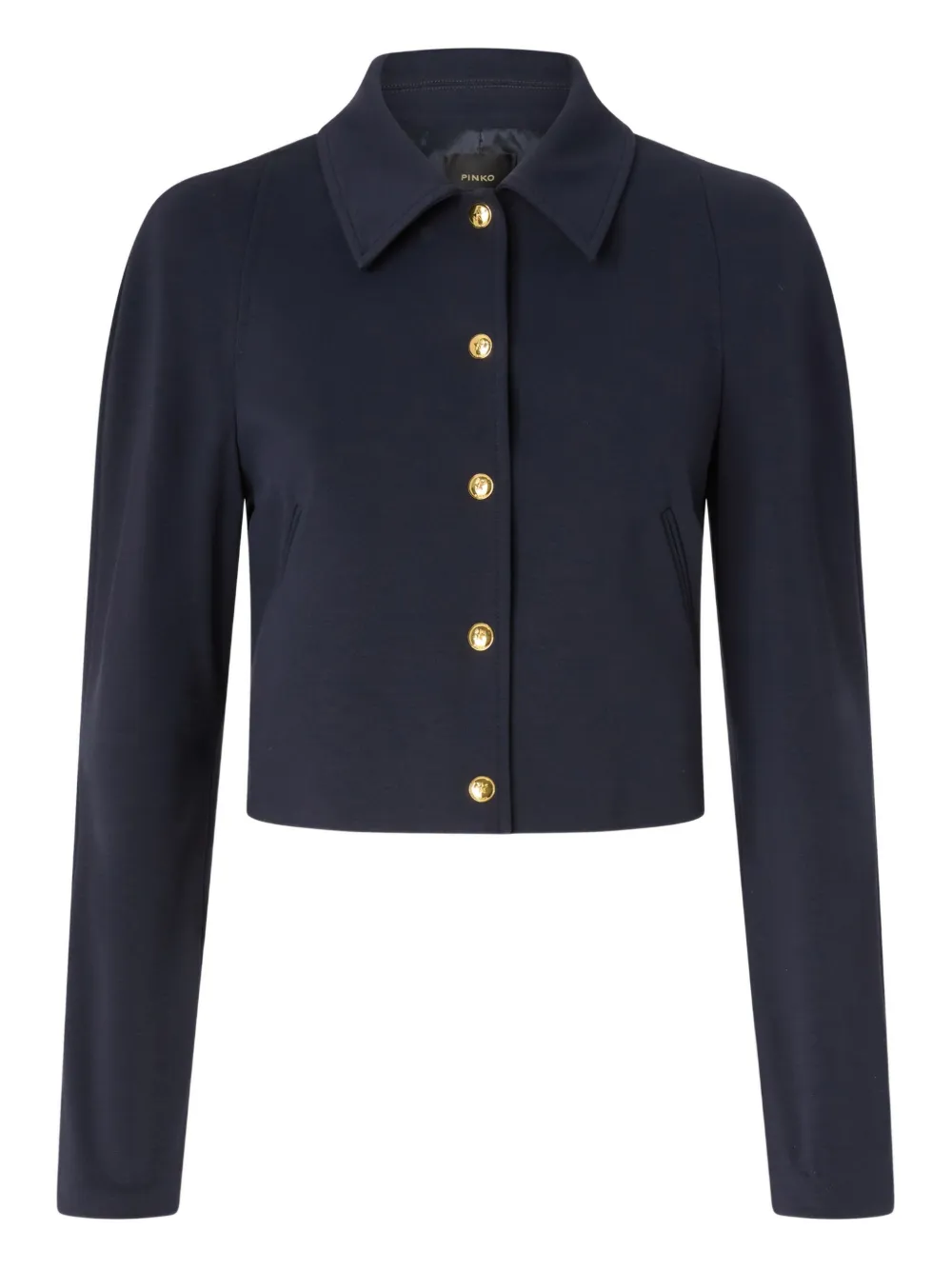 PINKO Cropped jack Blauw