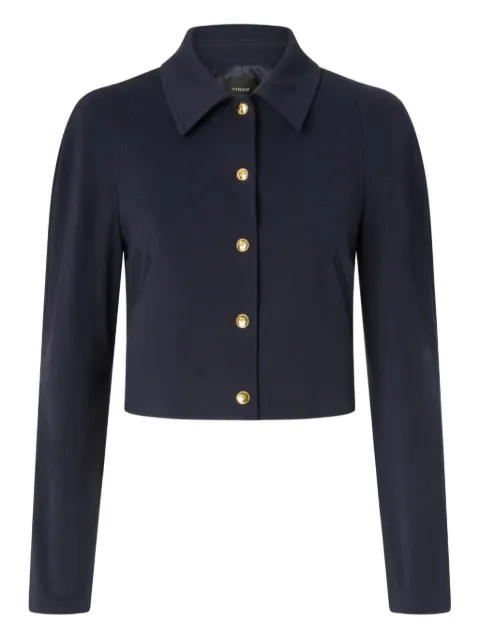 PINKO button-fastening cropped jacket