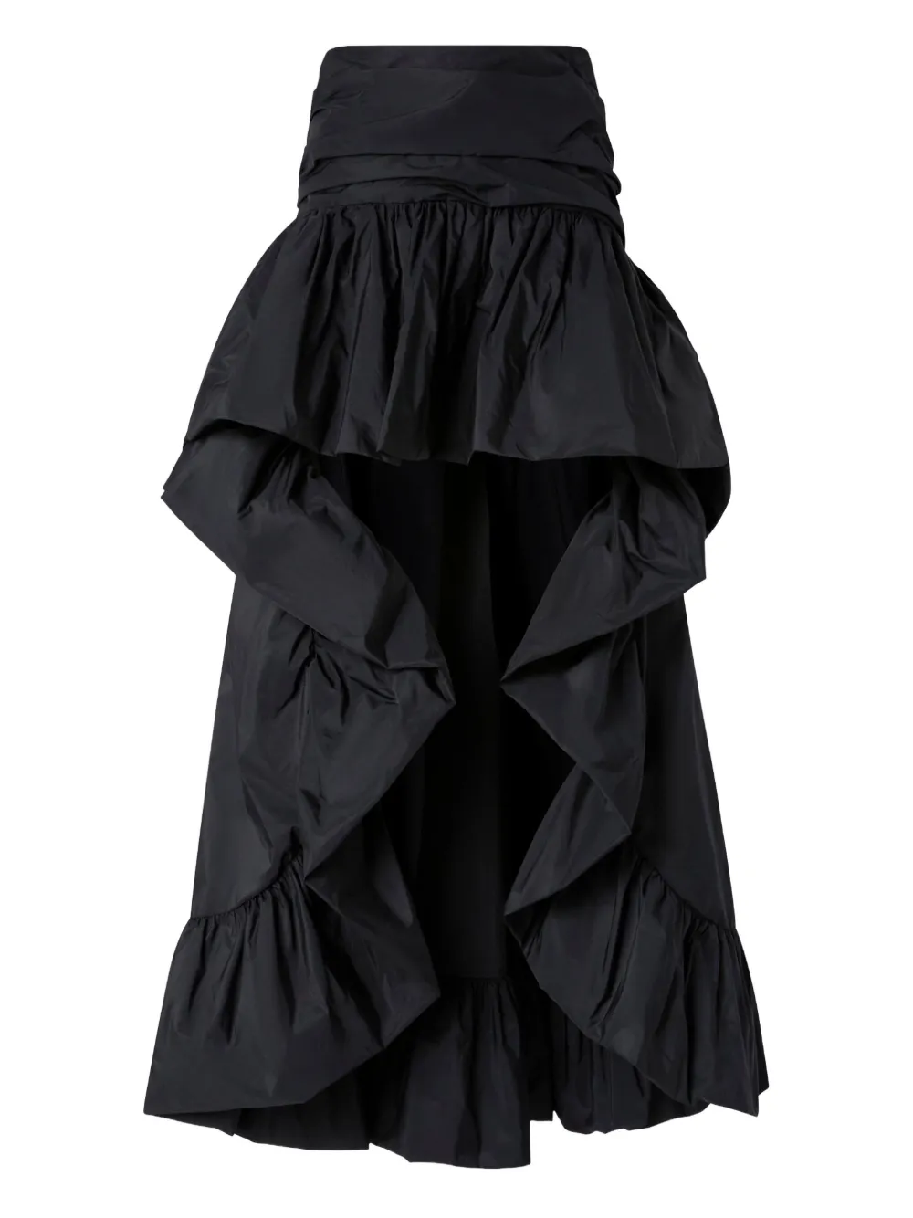 PINKO Rok met ruches Zwart