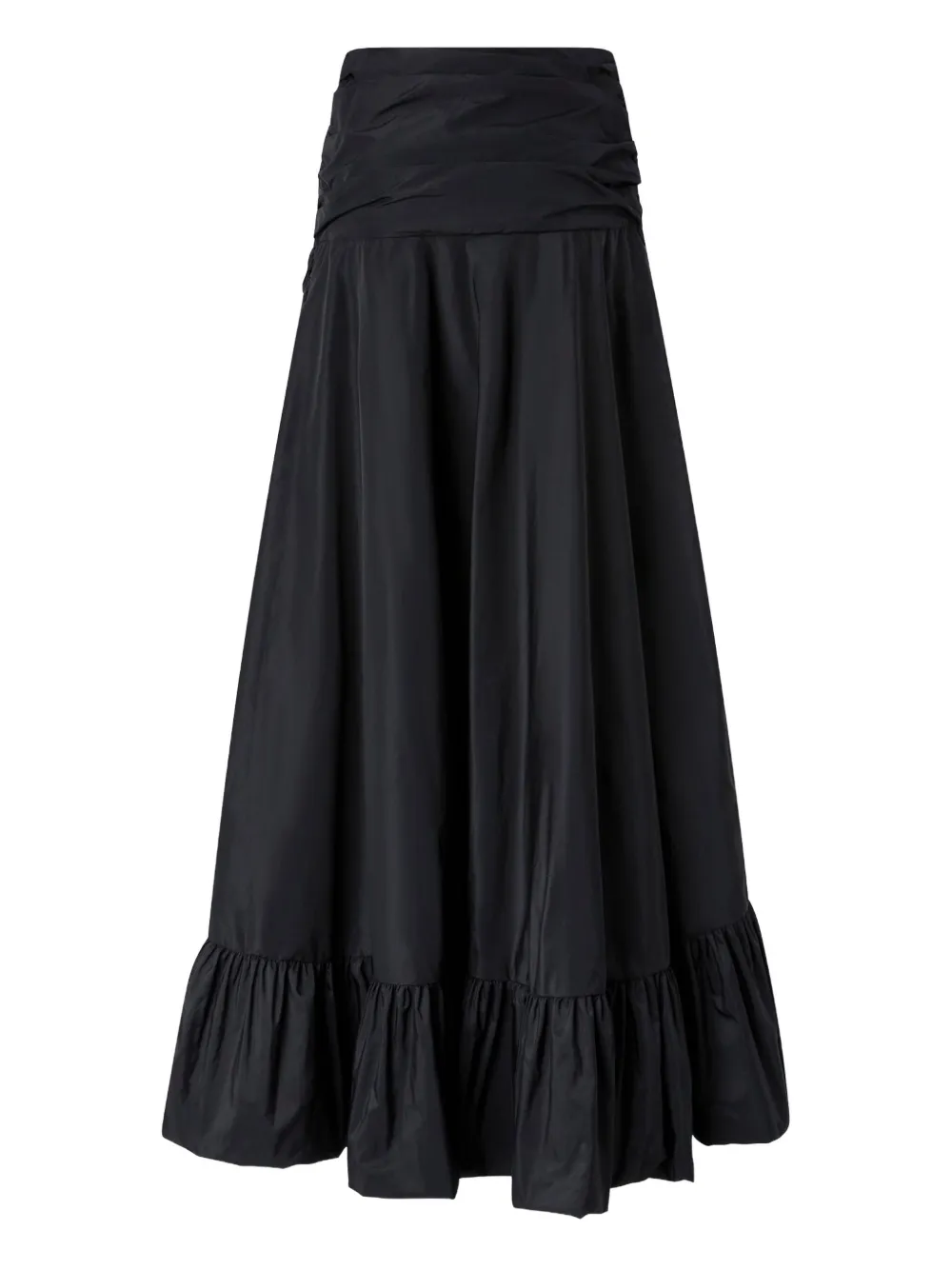PINKO Rok met ruches - Zwart