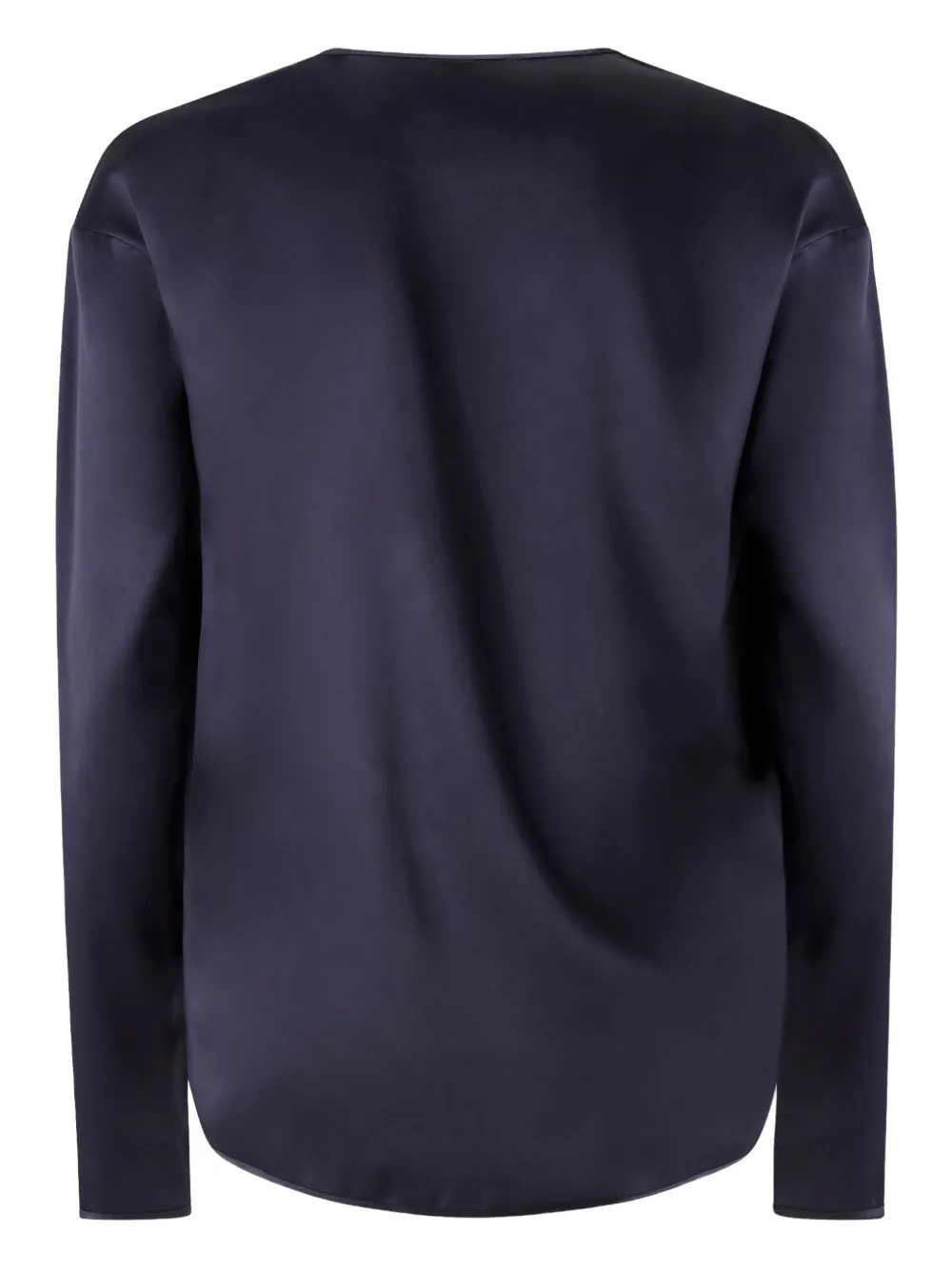 PINKO Frisella V-neck gathered blouse - Blauw