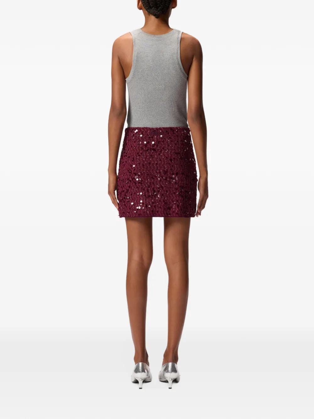 PINKO Gimme mini-rok Rood