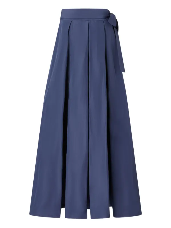 Gonne Plissettate Gonna Plissettata Lunga Blu PINKO Gonna Lunga