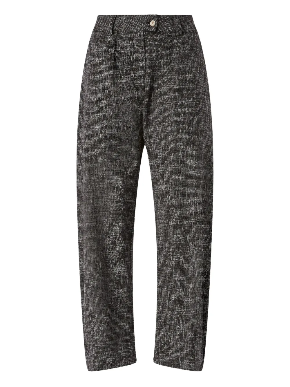 Pinko Button-fastening Trousers In Gray