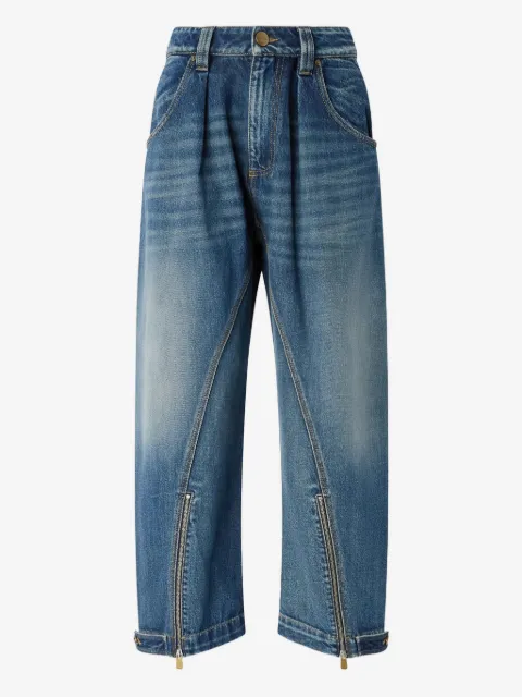 PINKO zip-detail jeans